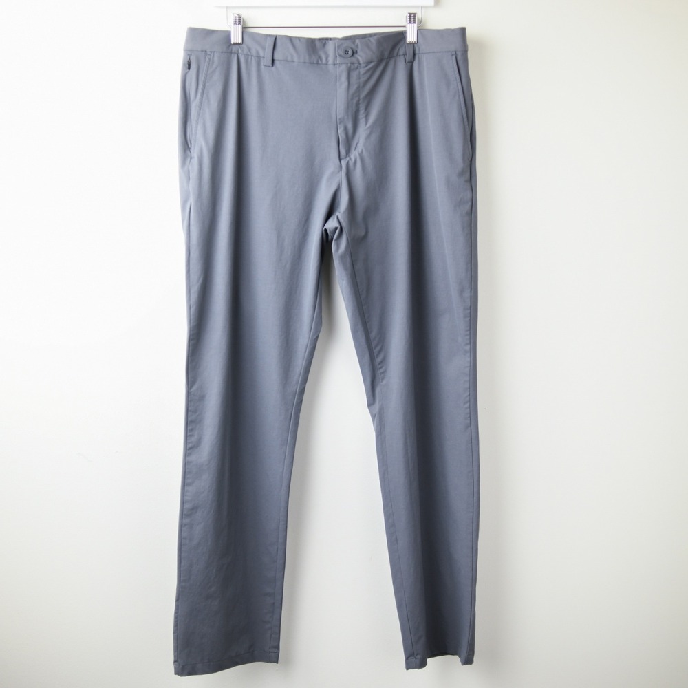 Vineyard Vines On The Go Pant Mens 36x32 Dark Gray Chino Performance Golf